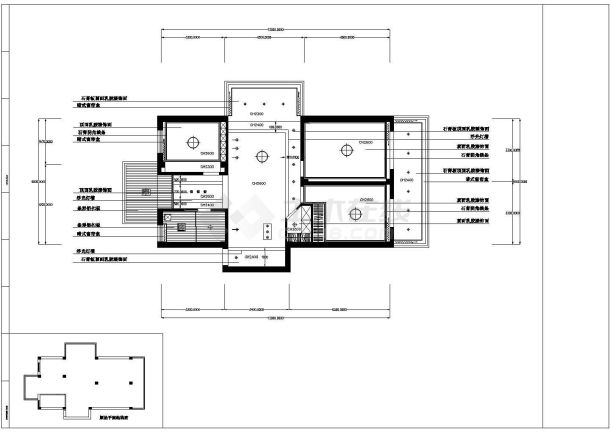 日本风格设计师室内装修cad施工方案图纸-图二