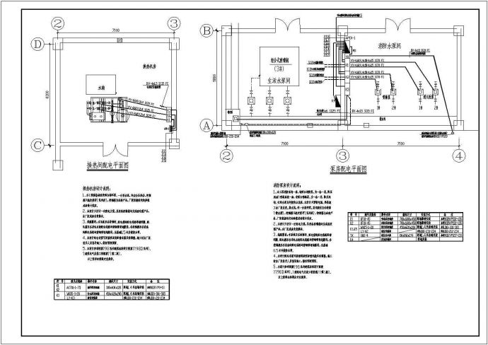 某商贸集团综合楼电气设计施工图纸_图1