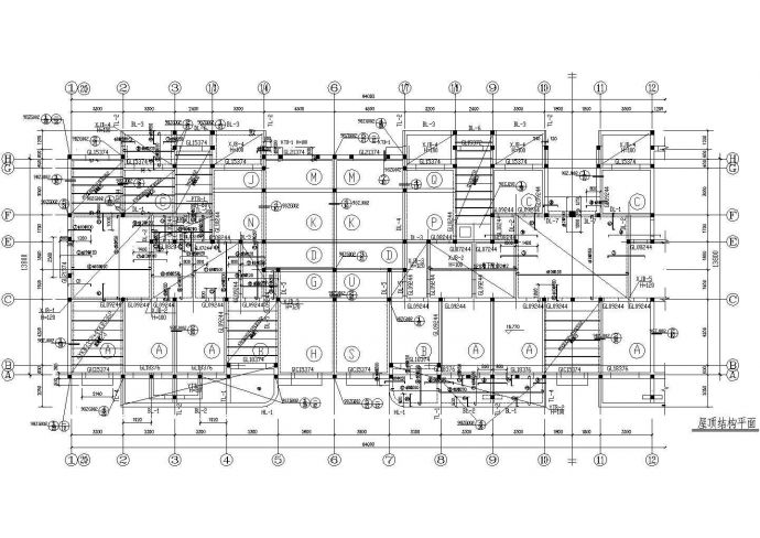 某粮库住宅楼电气全套施工平面图（含5张图纸）_图1