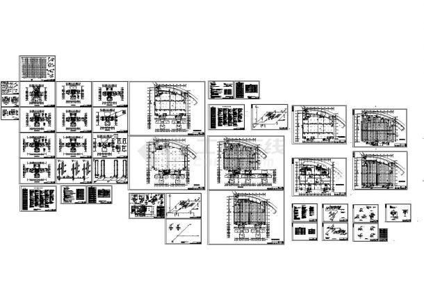 某地长31.8米 宽29.6米 -2+33层塔式住宅楼给排水设计CAD图-图一