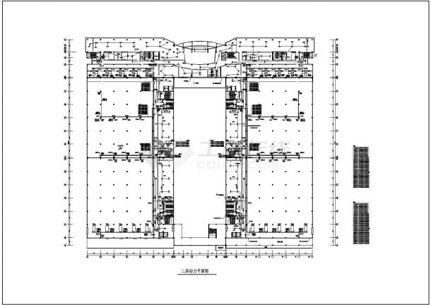 某单位四层框架结构厂房电气设计施工图-图二