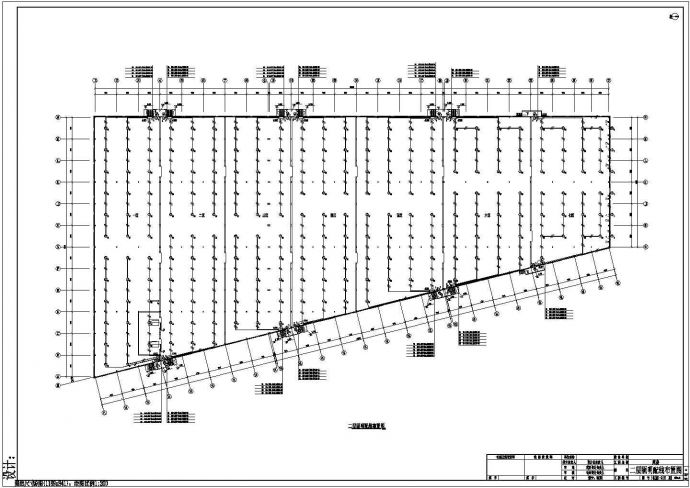 某地库房工业建筑电气设计施工图（包括消防）_图1