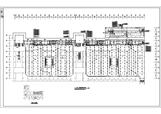 某地区17万平方米大型商场电气照明设计图-图二