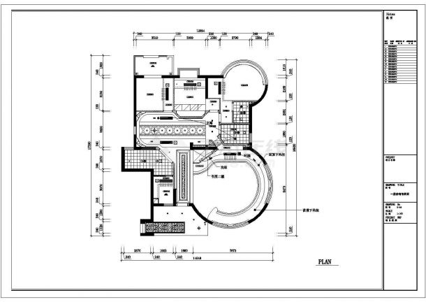 某地二层中式别墅建筑电气设计施工图-图二