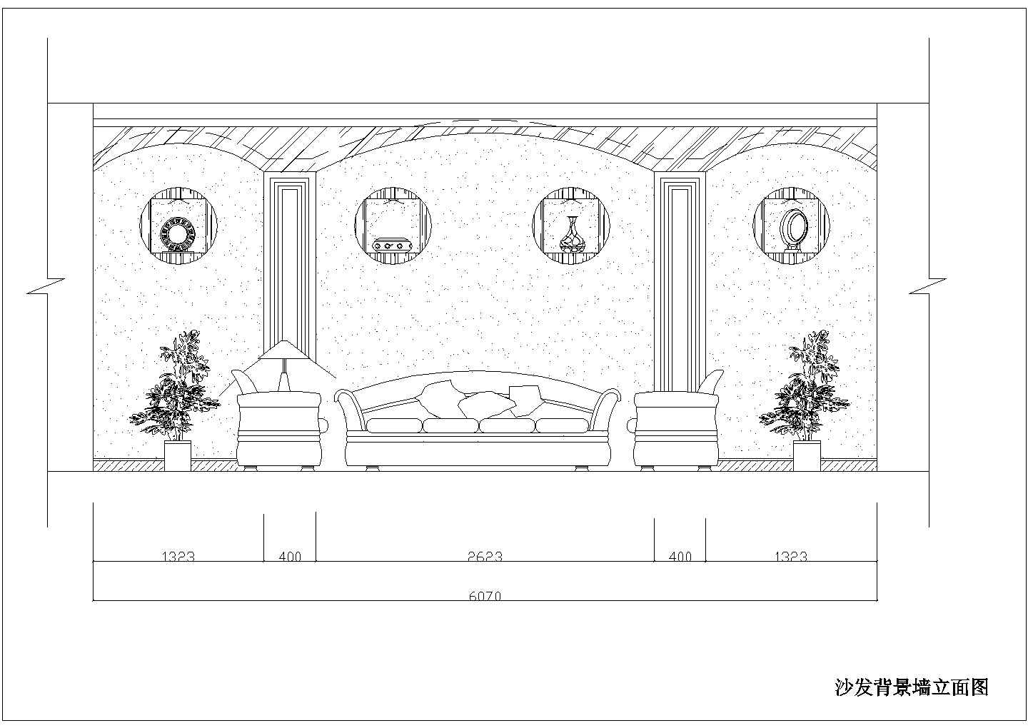 一套简单的别墅装修设计CAD图（共12张）