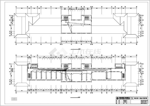 某市第一实验小学教学楼电气设计方案图-图二