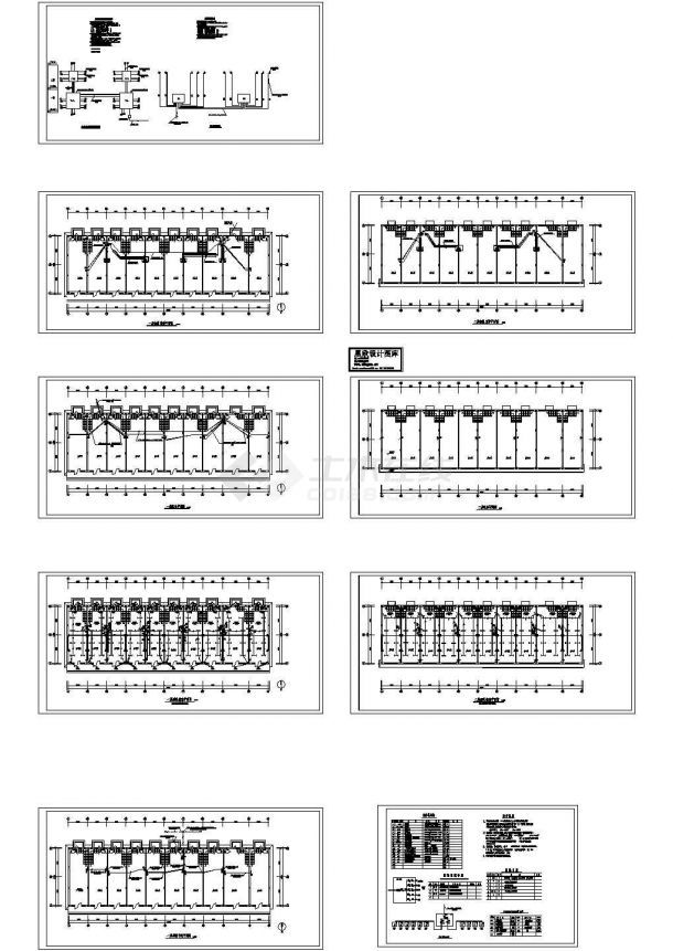 某4层建筑电气设计施工图-图一