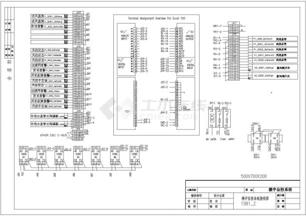 最新整理的楼宇自控系统接线图-图一
