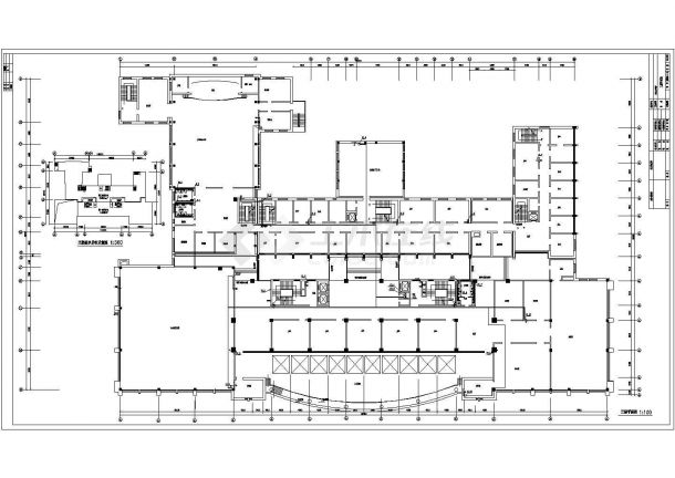 某单位十六层框架结构办公楼给排水消防设计图-图二