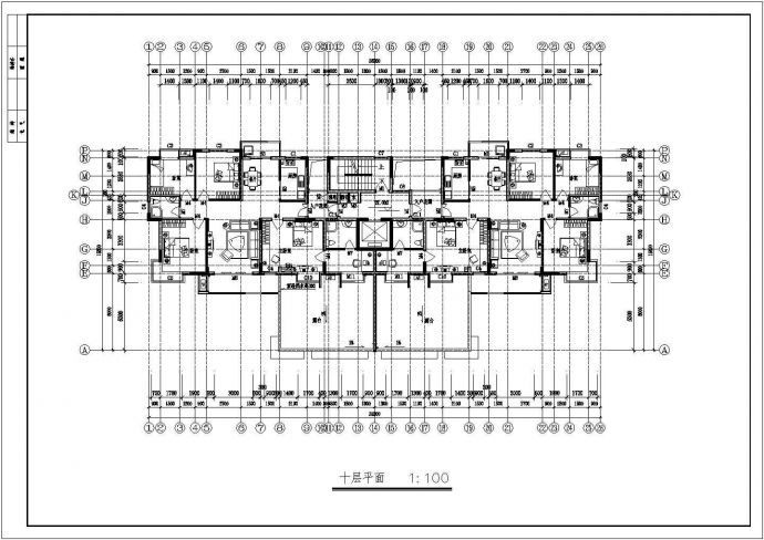 某地十三层花园小区超市住宅楼建筑施工图_图1