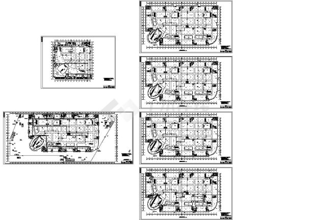 [江苏]某地16万平商业建筑暖通设计施工cad图-图一