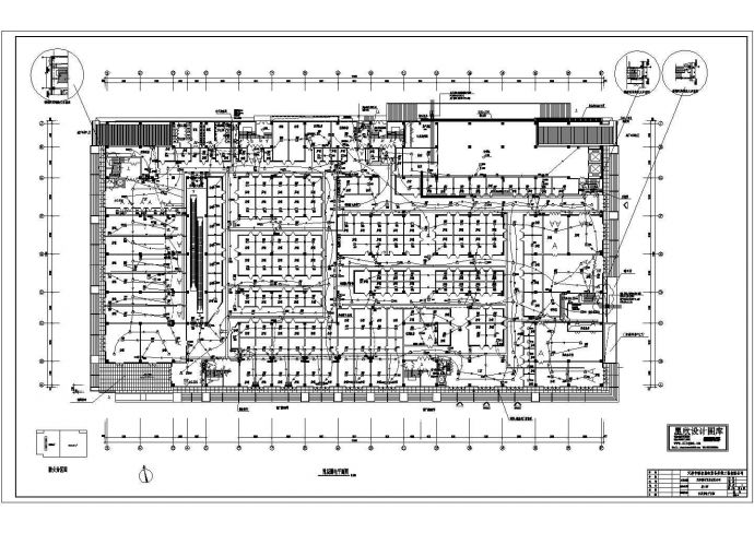 综合商场消防设计CAD电气施工图_图1