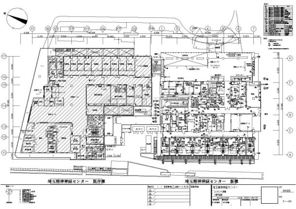 某甲级医院电气设计施工CAD图纸-图一