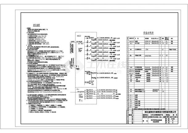 小区水电设计cad工程图纸（全套）-图二