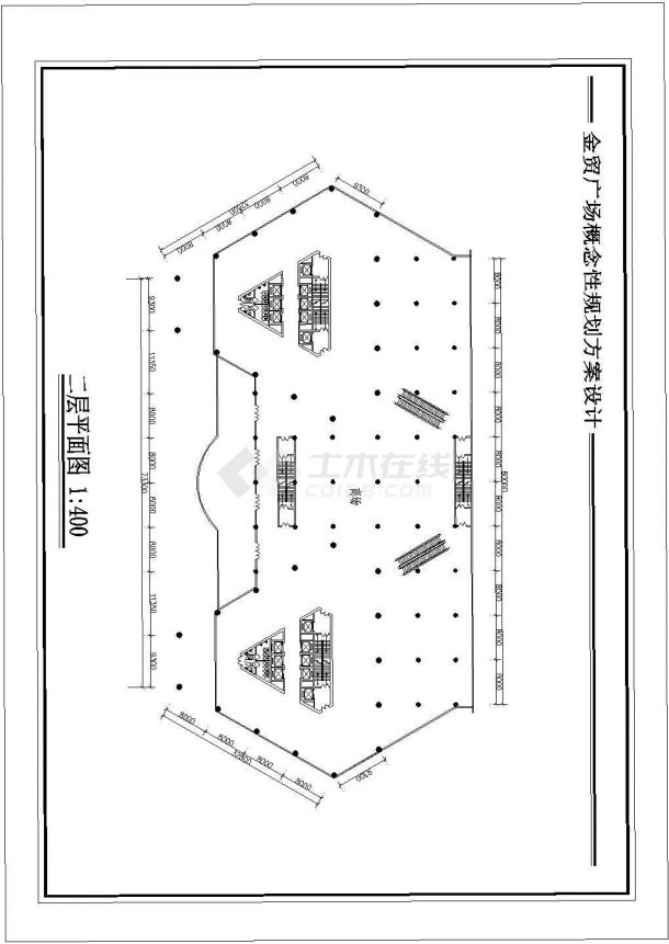 重庆金贸广场建筑结构施工设计方案-图二