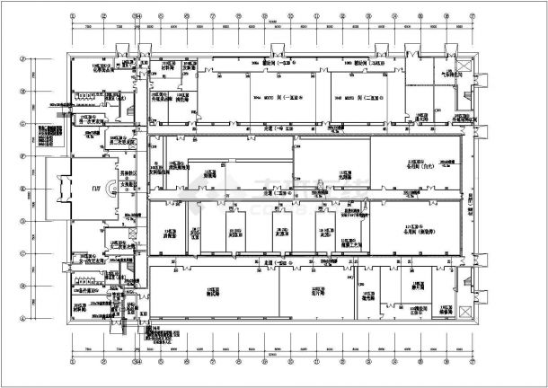某地区半导体车间电气方案全套设计施工图纸-图二