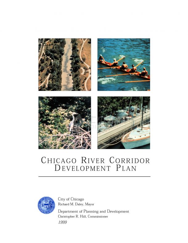 [芝加哥]河道景观生态治理总体规划方案-图一