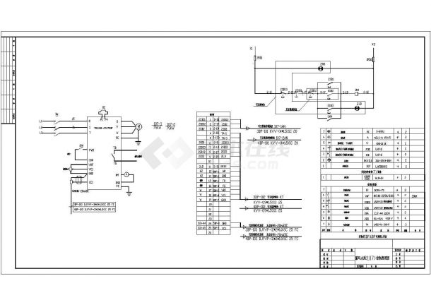 某三层20t锅炉房电气设计施工图-图二