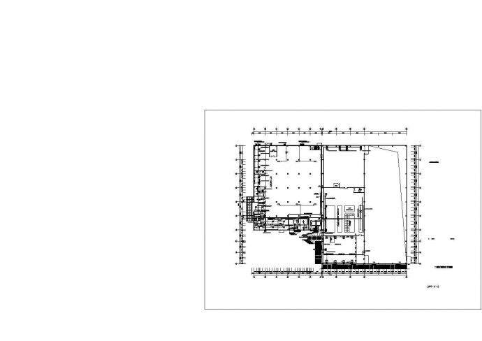 某公司空调配电cad施工设计图纸_图1