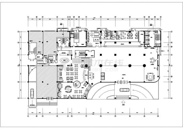 某酒店装饰工程电气专业CAD施工图-图二