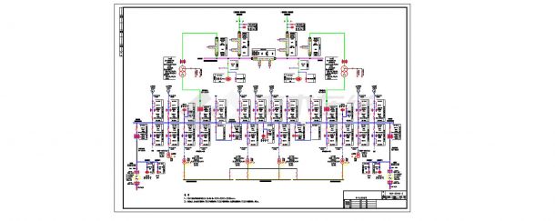 某热电厂工程电气主接线设计施工图纸-图一