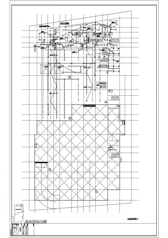 17年工程办公楼含地下室人防电气施工图_图1