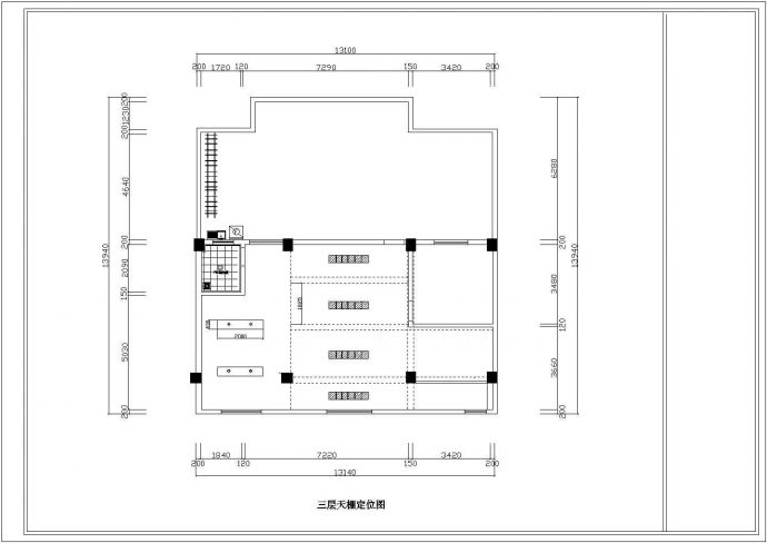 某地三层家居室内装修设计规划施工方案图_图1