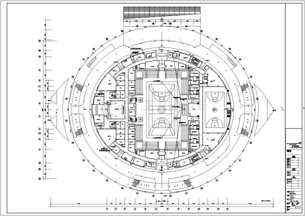 体育馆电气设计LED显示屏CAD图纸-图二