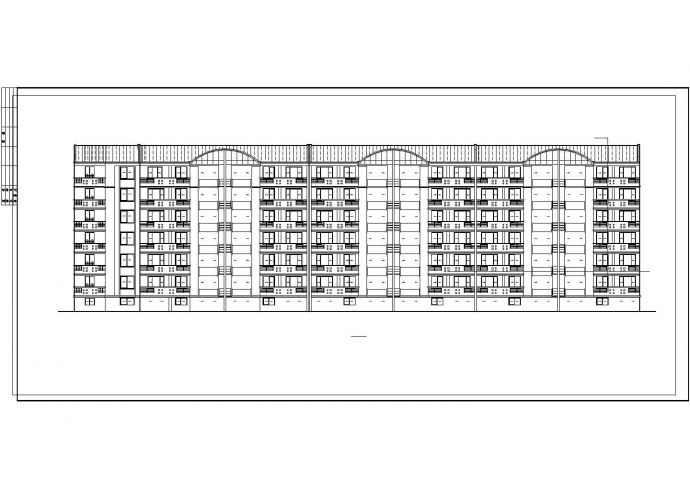 某嘉园住宅楼建筑方案图（含设计说明）_图1