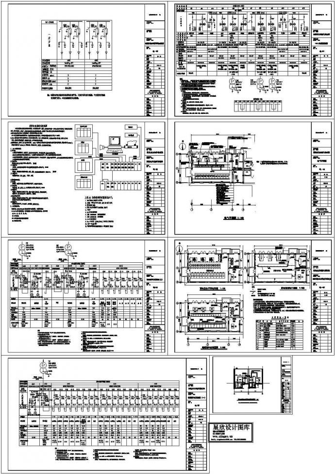 配电室锅炉房电气设计施工图_图1