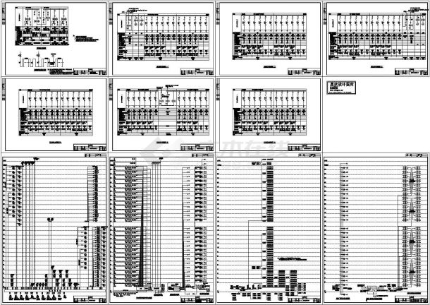 28层综合楼电气系统图设计-图一