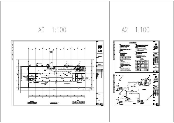某大型会展中心给排水设计cad全套图（含设计说明）_图1