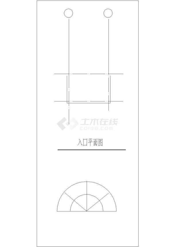 某详细的两层底框全套建筑施工图纸-图一