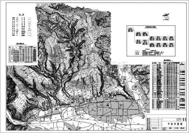 泰安东坪灌区北片和南片电灌工程改造可行性研究设计全套图纸-图一