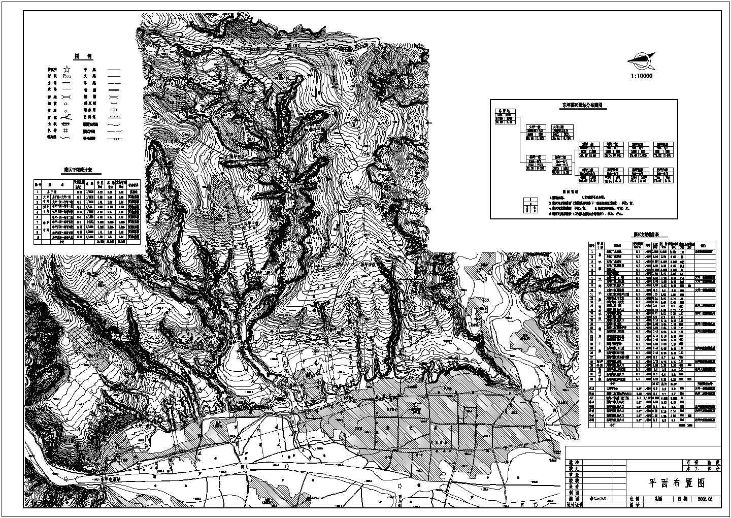 泰安东坪灌区北片和南片电灌工程改造可行性研究设计全套图纸