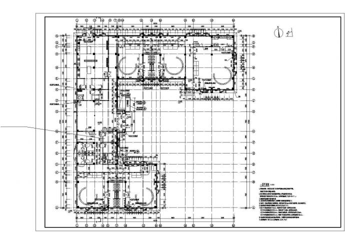 一套幼儿园建筑结构电图(含绿建说明)_图1