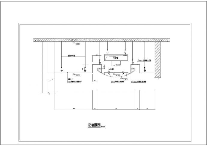 某地电梯厅工程装修规划方案施工图_图1