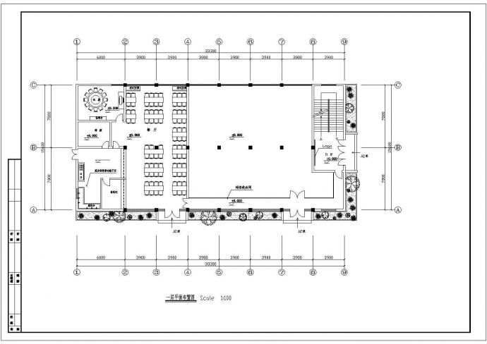 某综合楼建筑电气结构施工全套方案设计图_图1