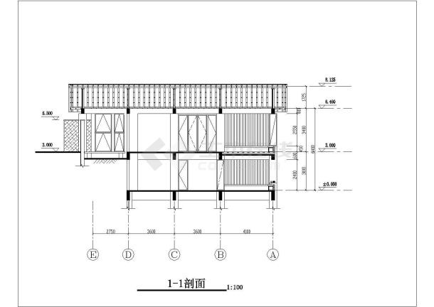 某地区大型渡假村总统套房全套建筑施工图-图二