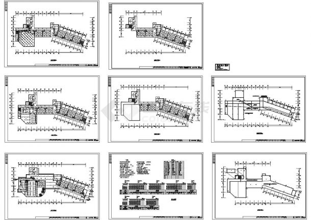 5层学校综合楼电气平面设计图-图一