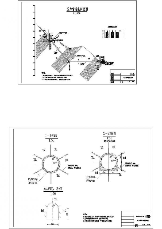 四川水电站工程全套水利枢纽设计图纸_图1