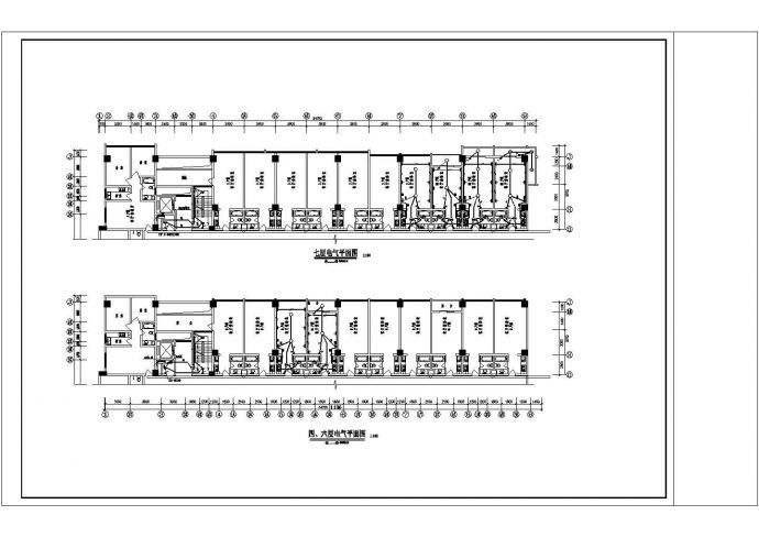 某十二层公寓电气CAD设计施工图_图1