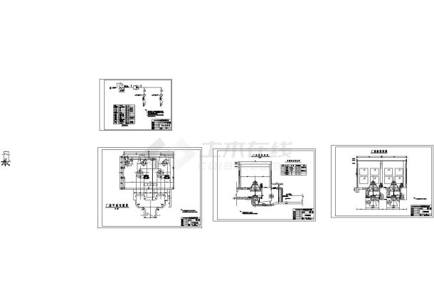 某大型水电站全套建筑设计图纸-图一