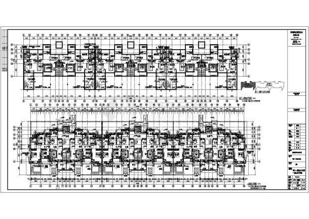 最详细的洋房建筑设计cad施工图纸-图二