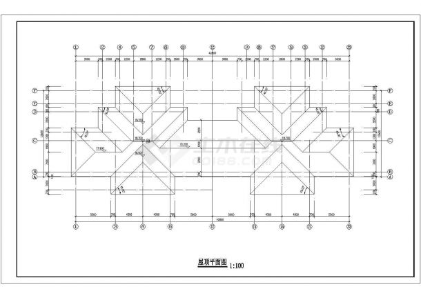 某小区二期3#楼建筑施工图（共12张）-图一