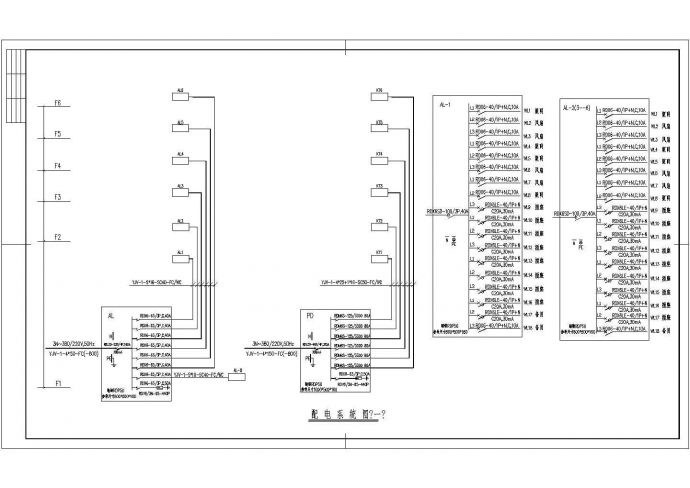 某六层住宅楼弱电系统设计施工图纸_图1