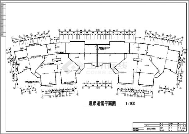 最新经典高层住宅强弱电气设计施工图-图一