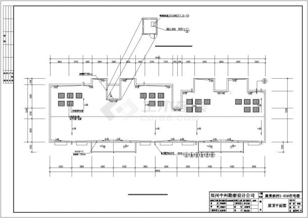 某地区五层住宅楼建筑全施工CAD设计图纸-图二