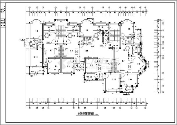 某地住宅楼建筑施工图纸（共16张）-图二