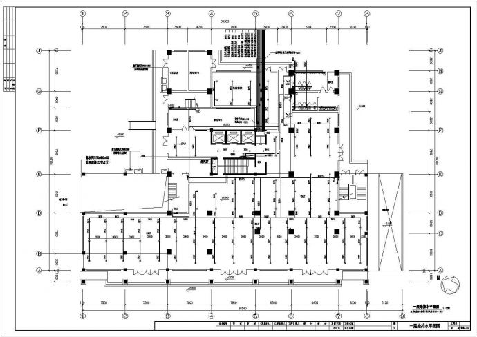 某小区高层公寓给排水建筑施工设计图_图1